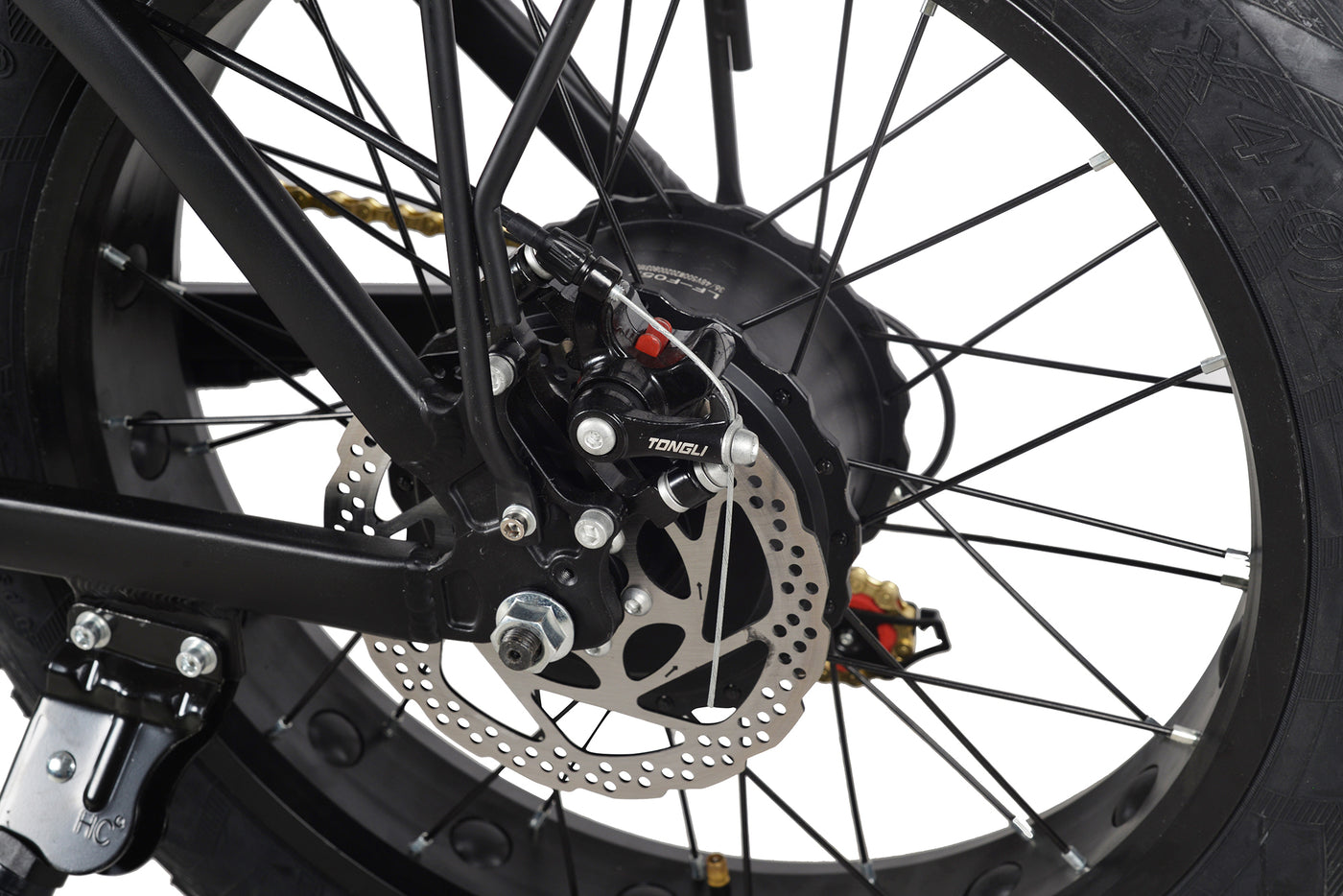 Minal FTC300 20"  Electric folding fat bike