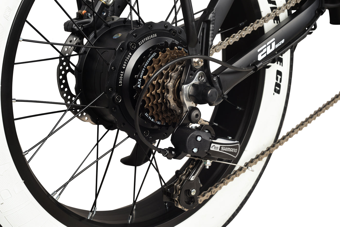 Minal M1 Pro 20"  electric folding fat bike